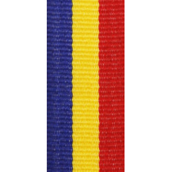 lint lengte 800 breedte 22 blauw/geel/rood