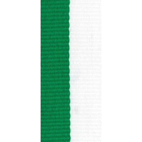 lint lengte 800 breedte 22 groen/wit
