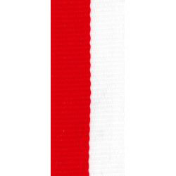 lint lengte 800 breedte 22 rood/wit