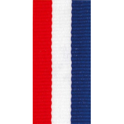 lint lengte 800 breedte 22 rood/wit/blauw