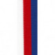 lint lengte 800 breedte 22 wit/rood/blauw