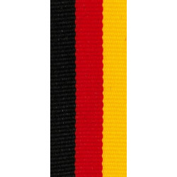 lint lengte 800 breedte 22 zwart/rood/geel