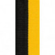 lint lengte 800 breedte 22 zwart/geel