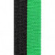 lint lengte 800 breedte 22 zwart/groen