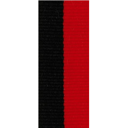 lint lengte 800 breedte 22 zwart/rood