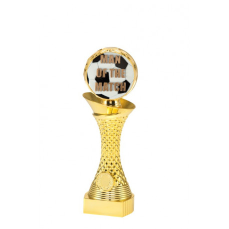 sport beker diameter 80 breedte 80 hoogte 235 inleg 25 voetbal man