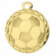 medaille metaal diameter 32 t1,5 voetbal