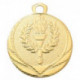 medaille metaal diameter 32 t1,5 fakkel