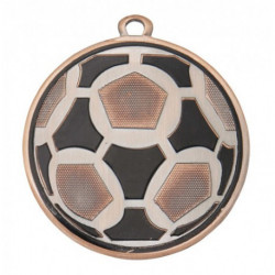 medaille metaal diameter 50 t2 voetbal