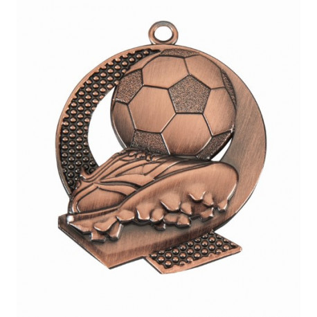 medaille zink lengte 50 breedte 43 t2 voetbal