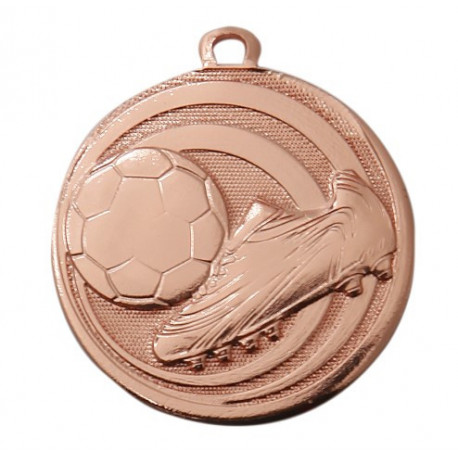 medaille metaal diameter 32 t1,5 voetbal