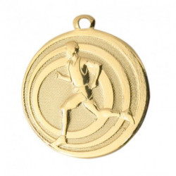 medaille metaal diameter 32 t1,5 lopen