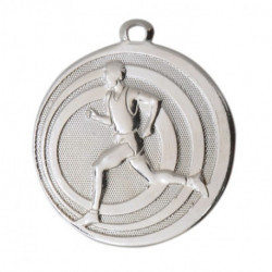 medaille metaal diameter 32 t1,5 lopen