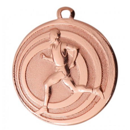 medaille metaal diameter 32 t1,5 lopen