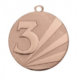 medaille metaal diameter 50 t2 nummer 3