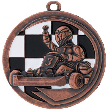 medaille zink diameter 50 t3 karting