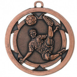 medaille zink diameter 50 t2 voetbal man