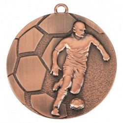 medaille zink diameter 50 t2 voetbal man
